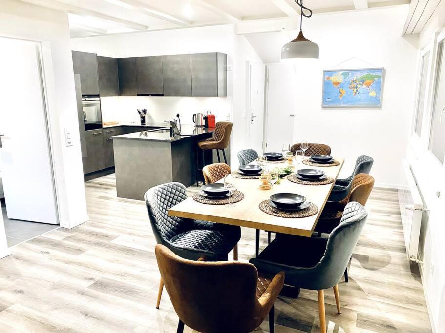 Unique Penthouse With Gallery And Mountain View Kandersteg Exteriör bild
