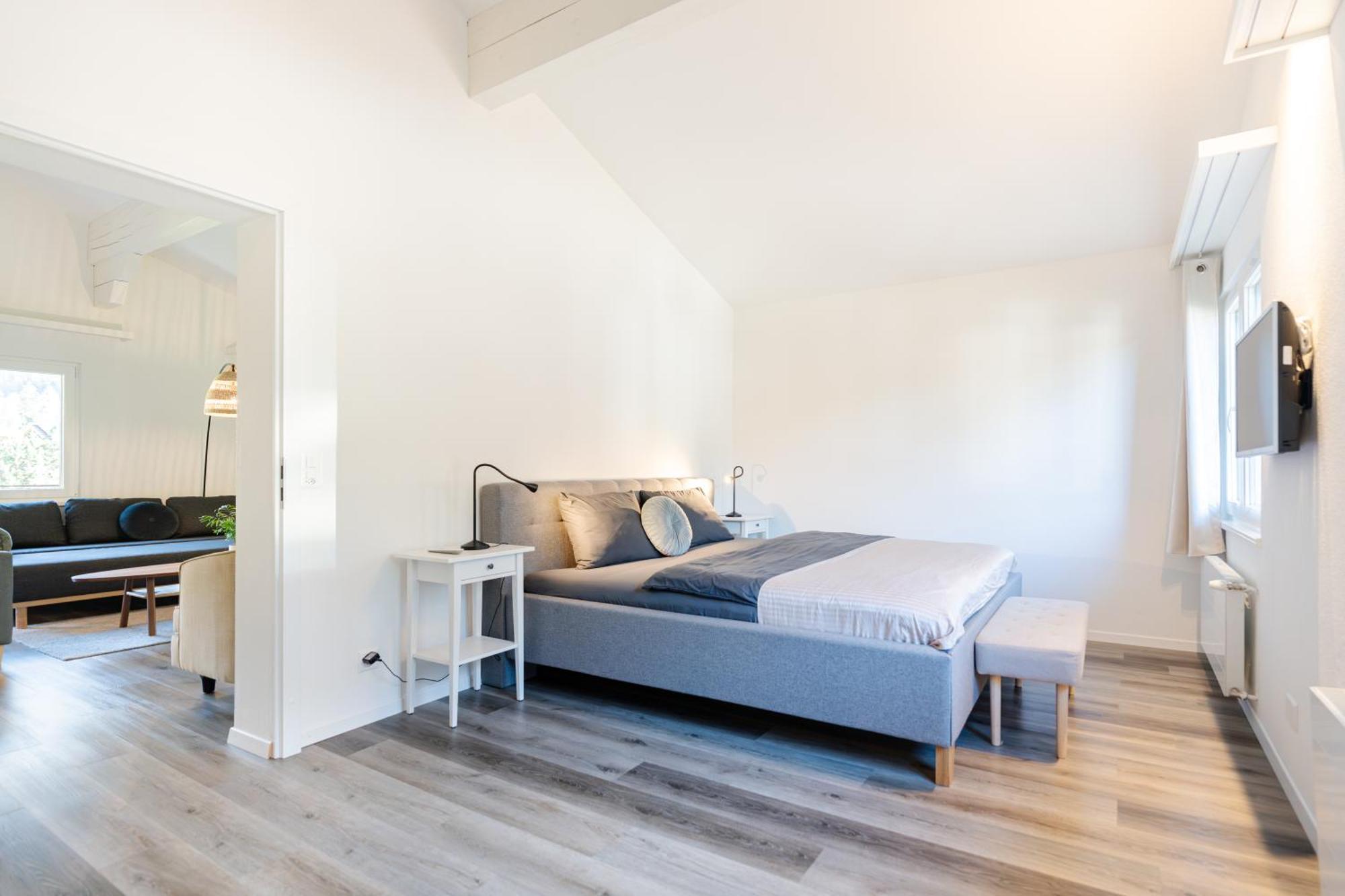 Unique Penthouse With Gallery And Mountain View Kandersteg Exteriör bild